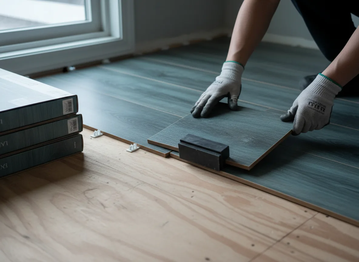 Luxury Vinyl Plank Installation company in Bode, IA